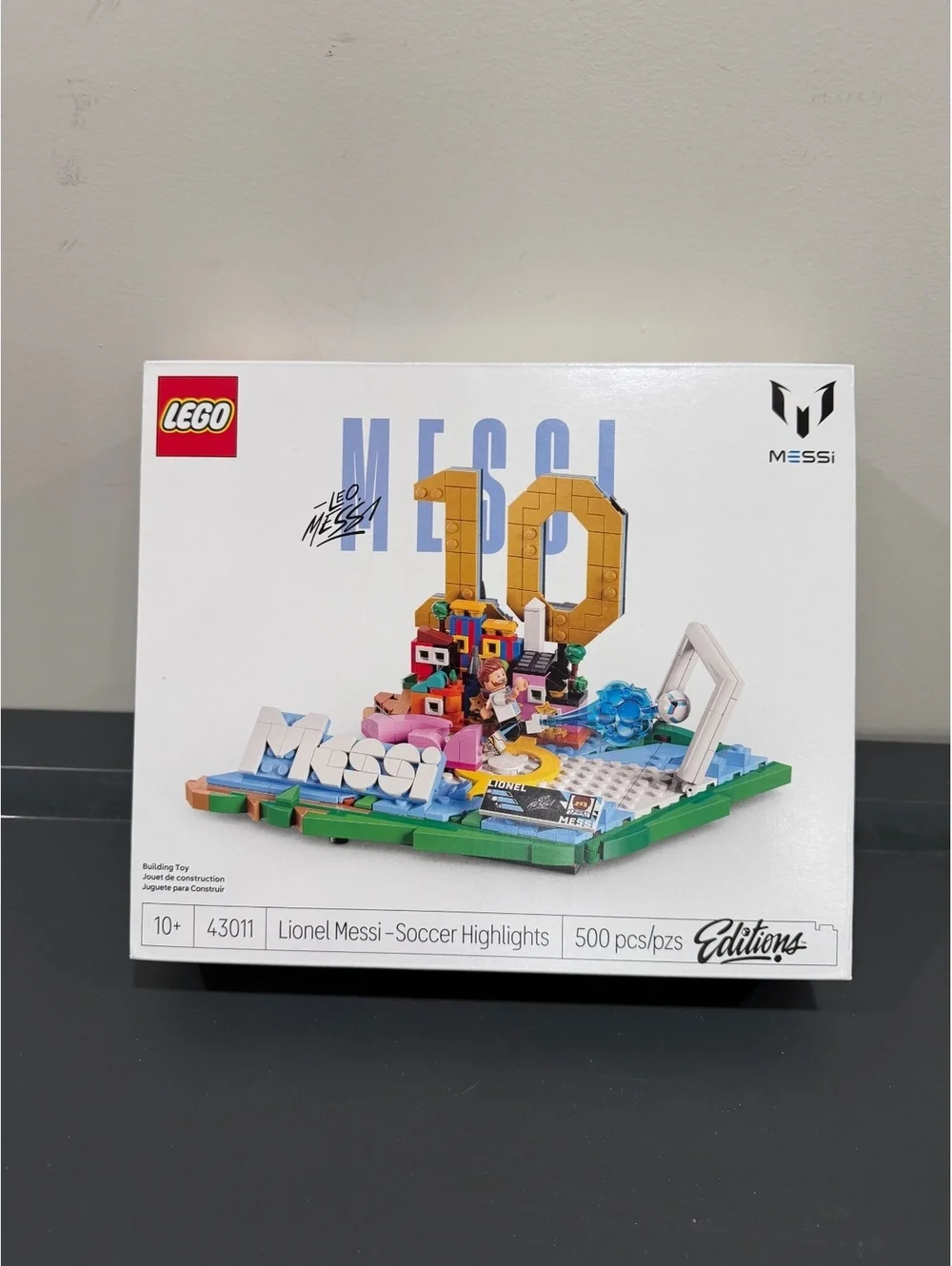 LEGO 43011 Lionel Messi Soccer Highlights 500pc New Sealed FIFA World Cup 2026